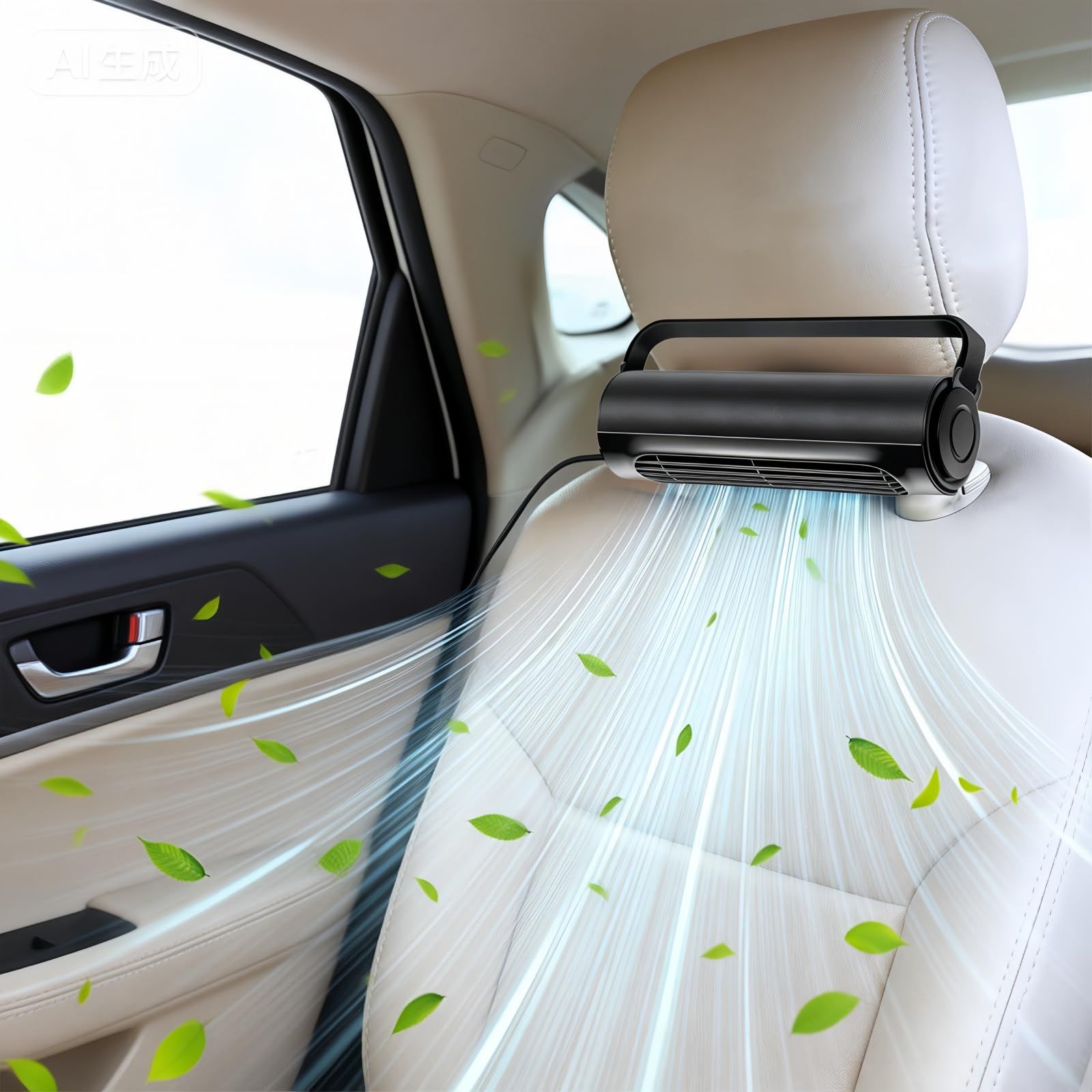 【2026年夏に新規上場】AUSTYLCO 車扇風機 車載扇風機 座席ファン ヘッドレスト ヘッドレストファン 車内USB扇風機 カーUSBファン 車用ラジエーター 3段階風量 小型 空気循環 夏対策 5V ブラックas 68d08743 5,872円