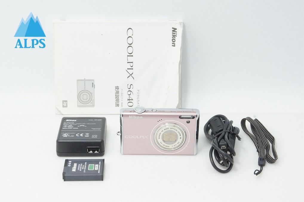 美品 Nikon ニコン COOLPIX S640 コンパクトデジタルカメラ プレシャスピンク 260513k