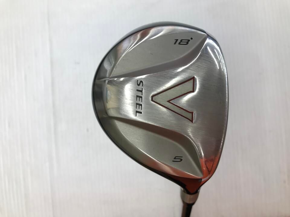 テーラーメイド　Vスチール　18度　M.A.S.プラス　Sフレックス　フェアウェイウッド　中古【最短即日発送】