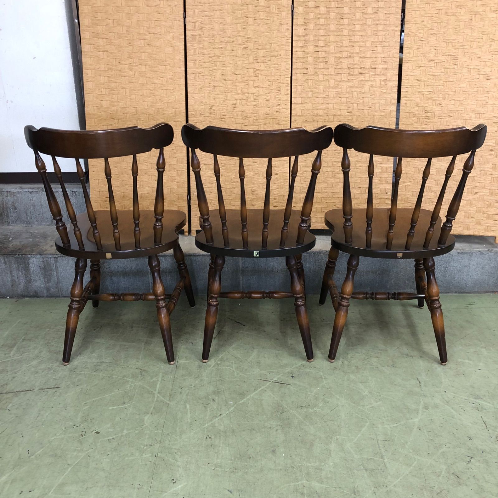 ○【値下げ交渉可能】飛騨産業 キツツキ ダイニングテーブル&チェア