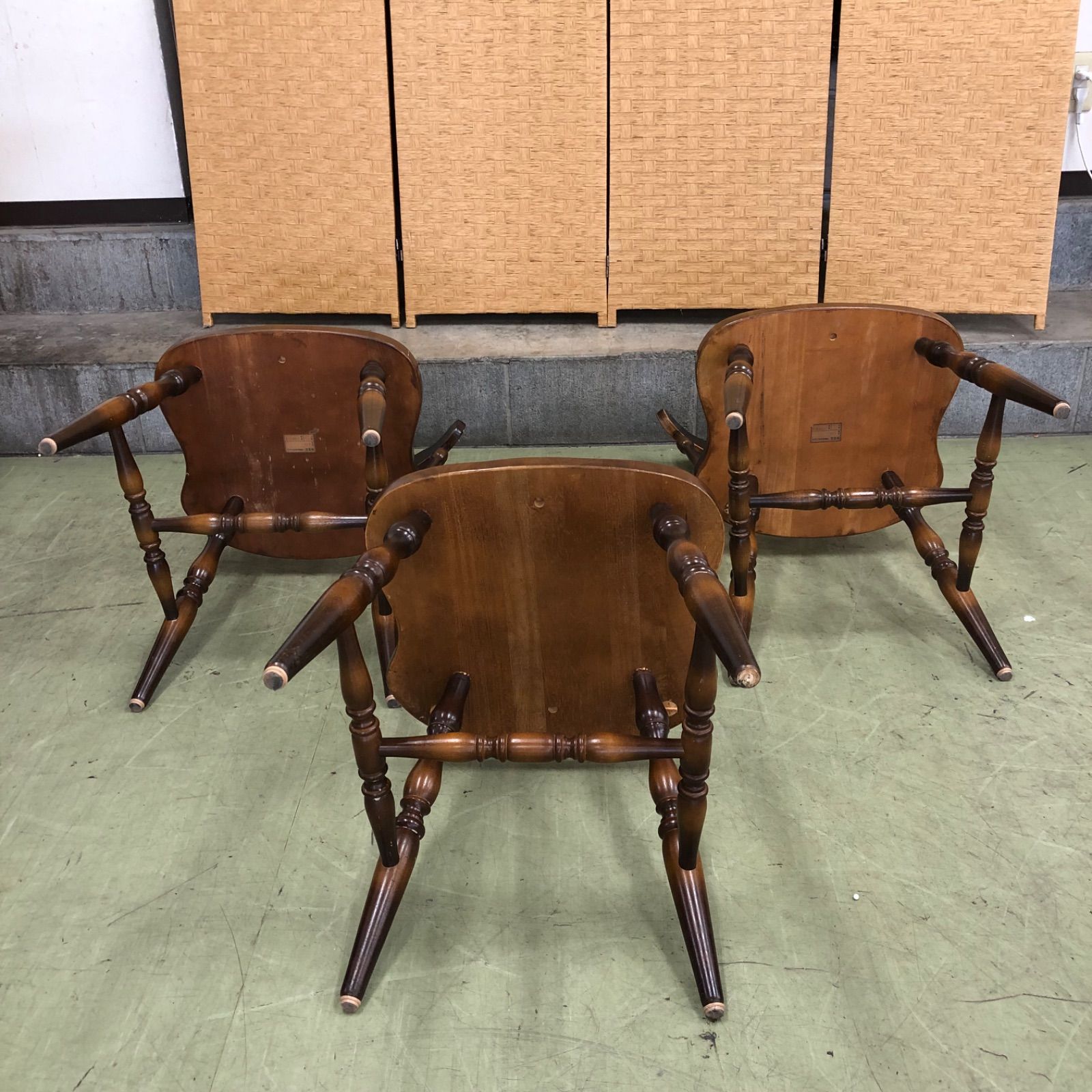 ○【値下げ交渉可能】飛騨産業 キツツキ ダイニングテーブル&チェア
