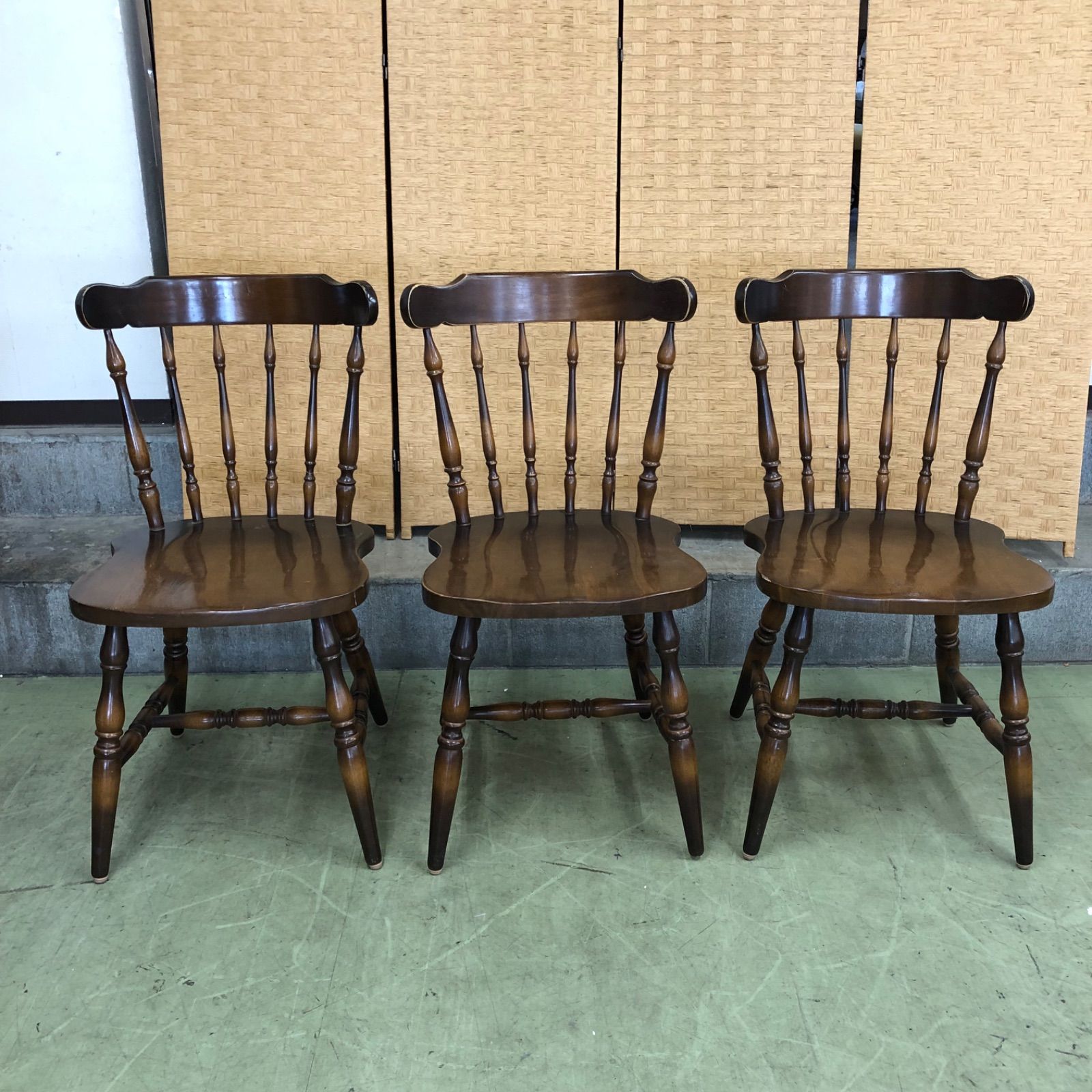 ○【値下げ交渉可能】飛騨産業 キツツキ ダイニングテーブル&チェア