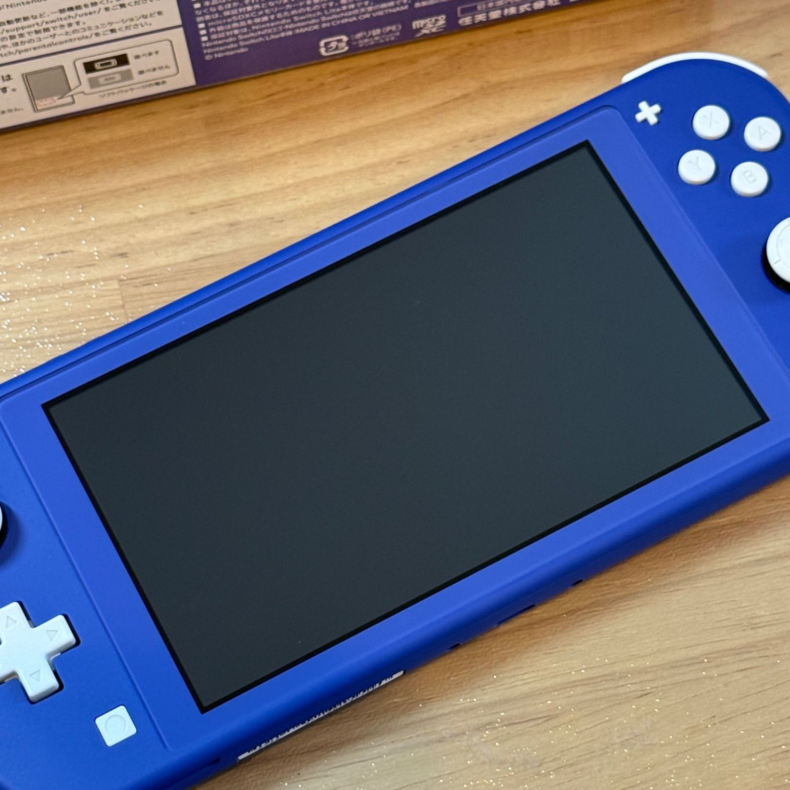 5-090【美品】Switch LITE ブルー 箱付き 完動品 - メルカリ