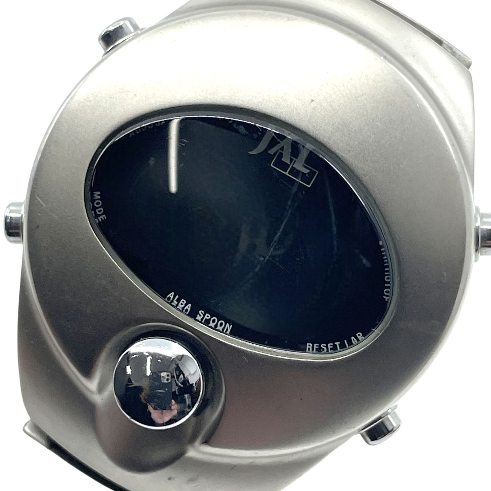 動作未確認 SEIKO セイコー JAL アルバ スプーン W620-4340 デジタル
