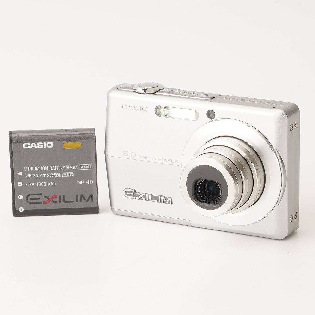 カシオ Casio EXILIM EX-Z500 シルバー 3x 光学ズーム - メルカリ