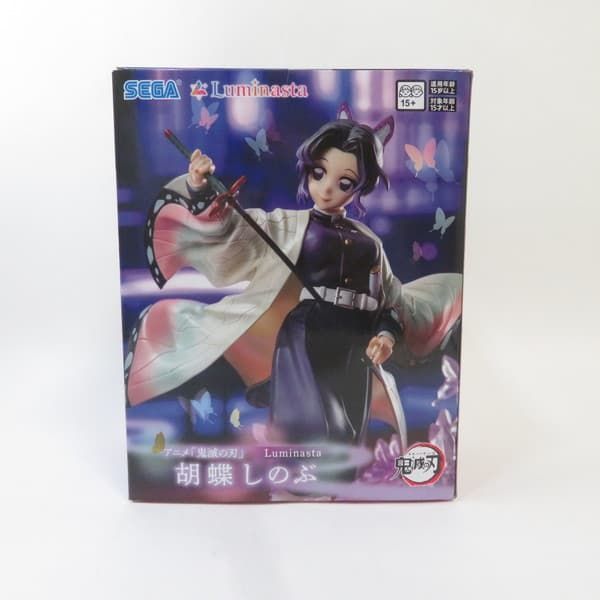 中古 未開封品 Luminasta 鬼滅の刃 胡蝶しのぶ SEGA/セガ フィギュア