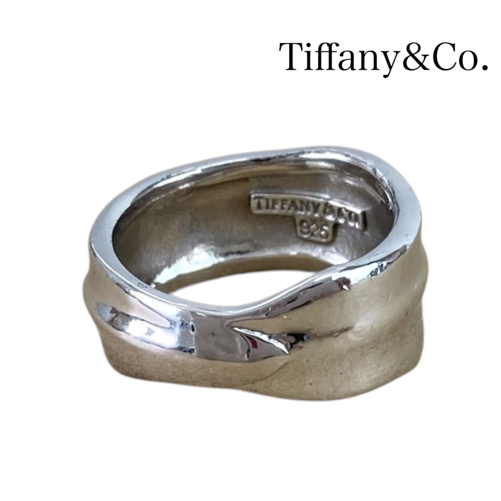 TIFFANY&Co. ティファニー TIFFANY リーフリング silver925 7.5g