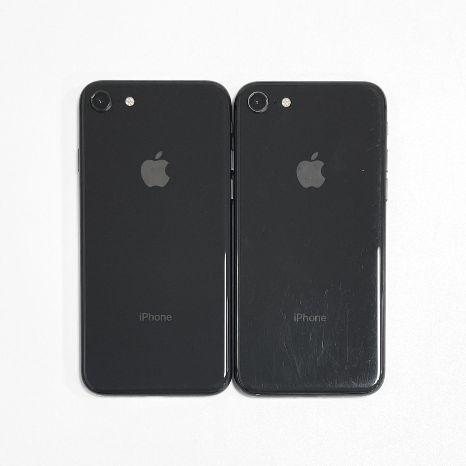 iPhone8 中古 中古・ジャンク・2台まとめ売り】iPhone8 64GB バッテリー79,83％ [2台