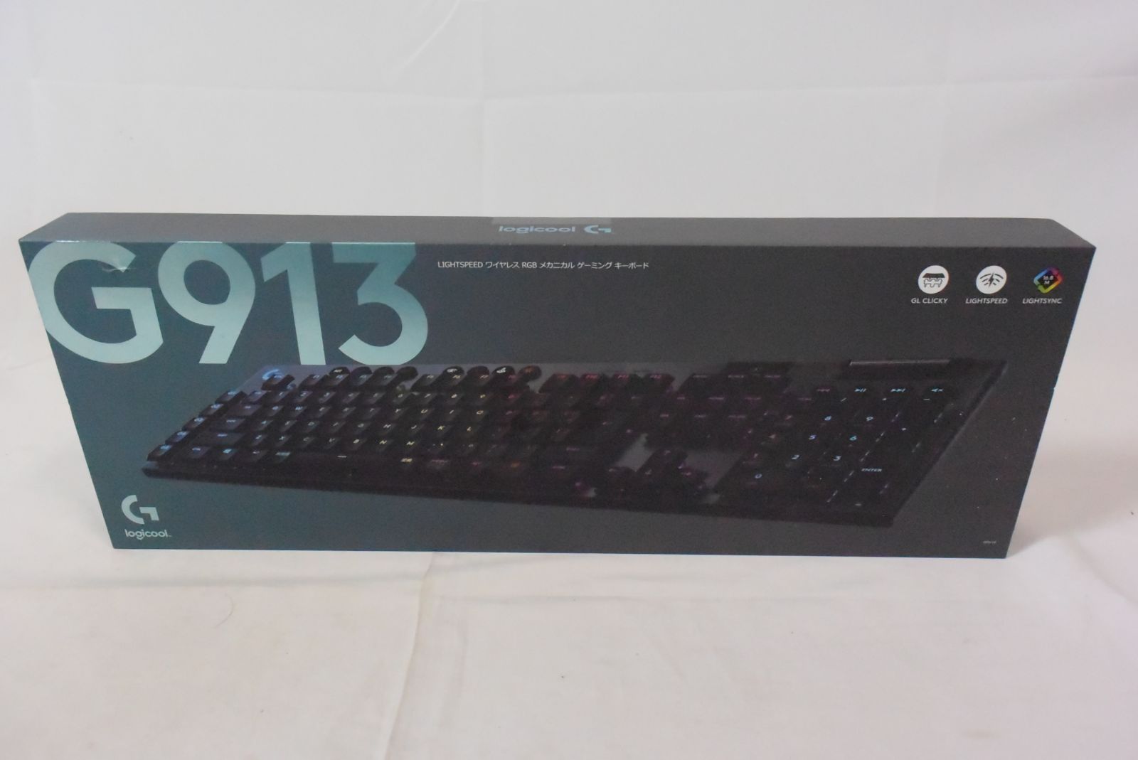 logicool ロジクール G913 LIGHTSPEED Wireless Mechanical Gaming Keyboard-Clicky G913-CK