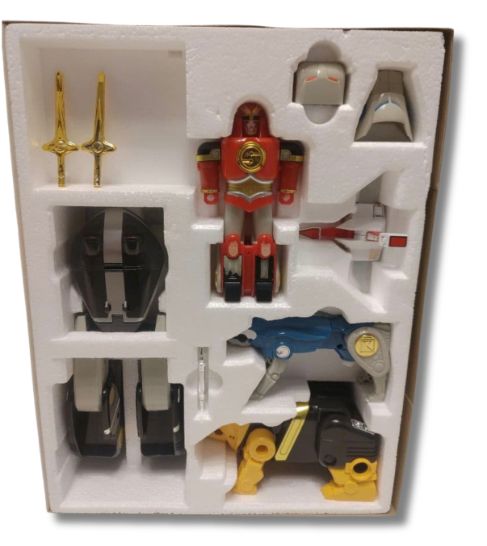 美品 DX バンダイ 超合金 忍者戦隊カクレンジャー 五神合体 DX隠大将軍
