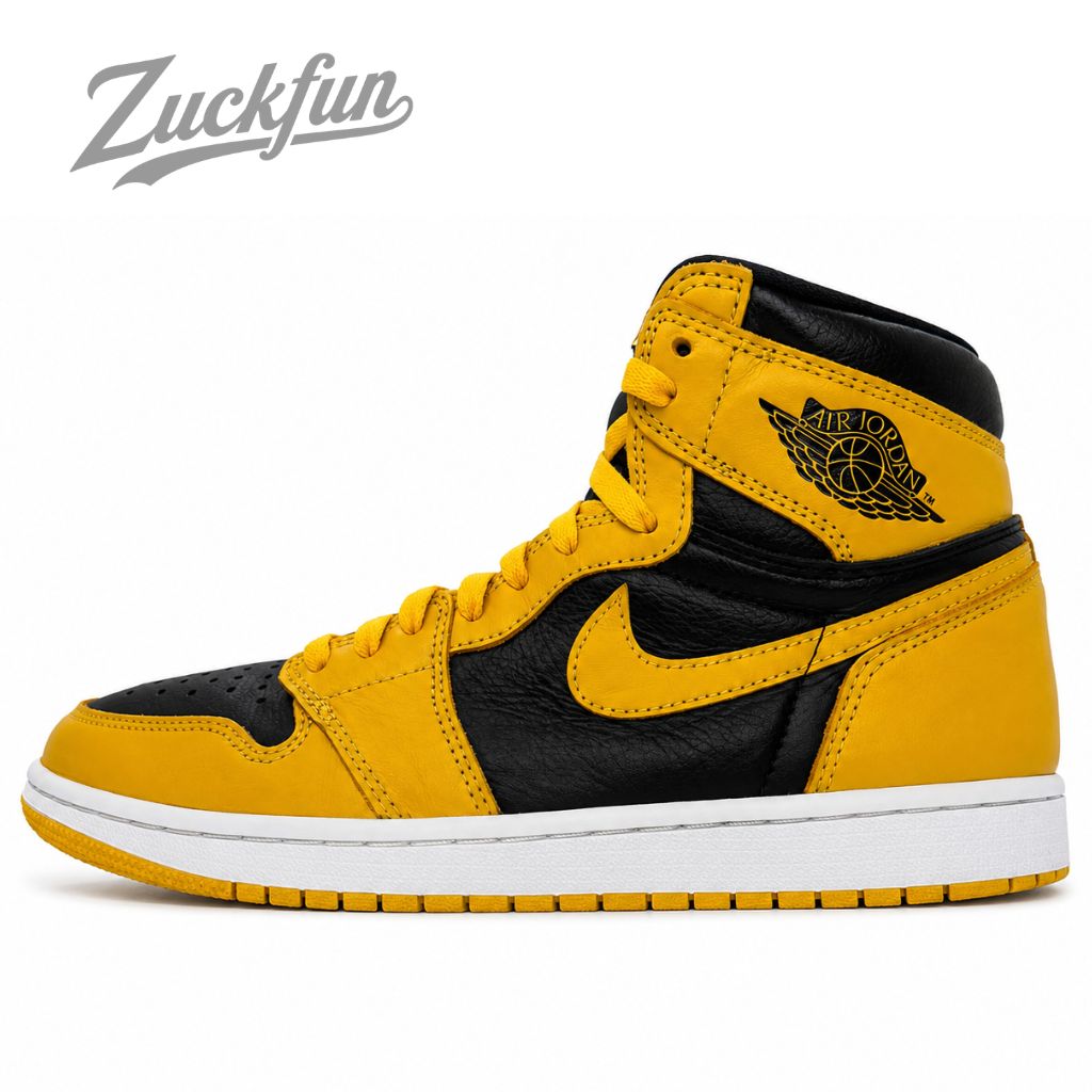人気 NIKE AIR JORDAN 1 HIGH OG POLLEN エア ジョーダン 1 ハイ カット オリジナル パラン イエロー ブラック 黒 27.5cm メンズ ナイキ スニーカー U11546