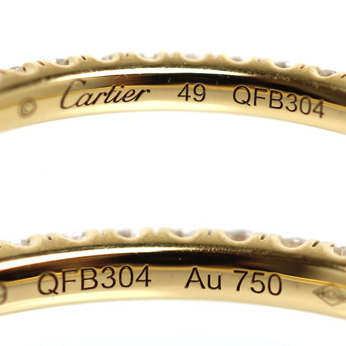 CARTIER カルティエ K18YG イエローゴールド エタンセル ドゥ