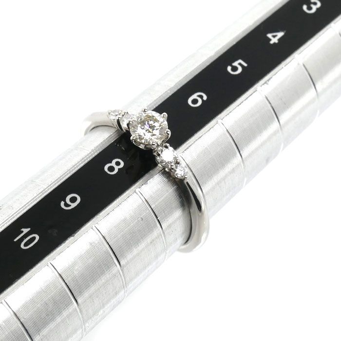 ヴァンドームアオヤマ　プラチナ　ダイヤモンド　リング　7号　PT950 Vendome Aoyama ヴァンドーム青山 Pt950プラチナ リング・指輪