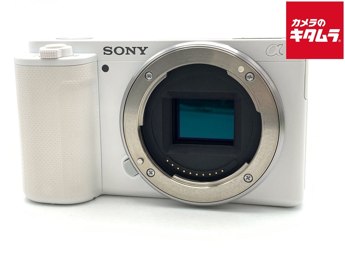 中古】 【良品】 ソニー VLOGCAM ZV-E10 ボディ ホワイト - メルカリ