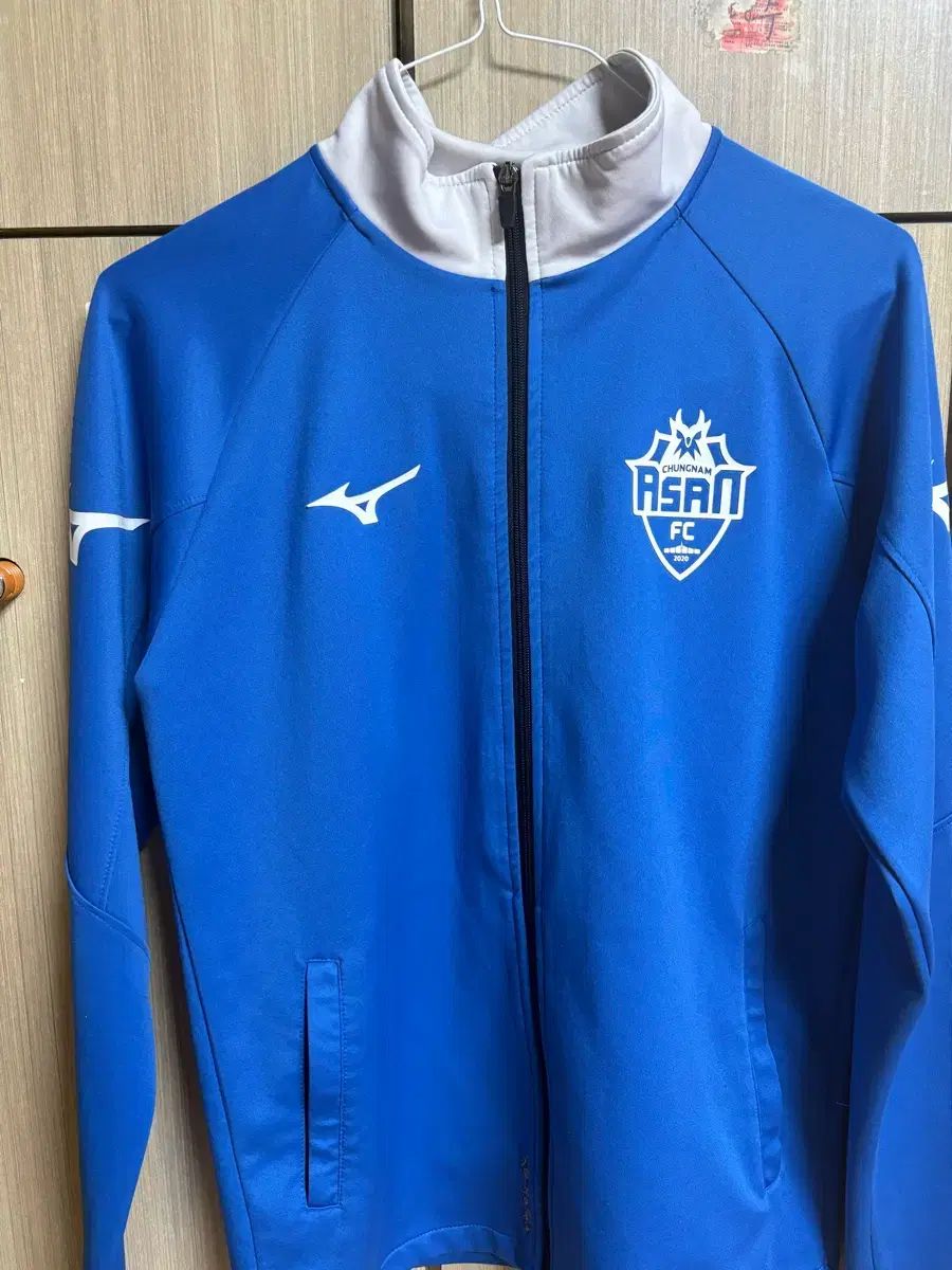 ミズノ 충남아산FC ブルー トレーナー ジャケット U15 先支給品