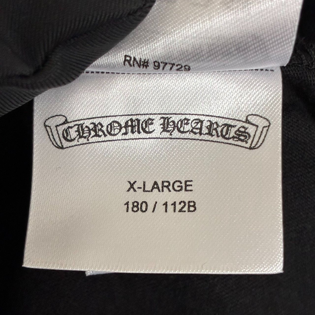 CHROME HEARTS Horse Shoe クロムハーツ ホースシュー 黒 ブラック 黄色 イエロー 半袖 Tシャツ トップス メンズ レディース XLサイズ 新品未使用 2588