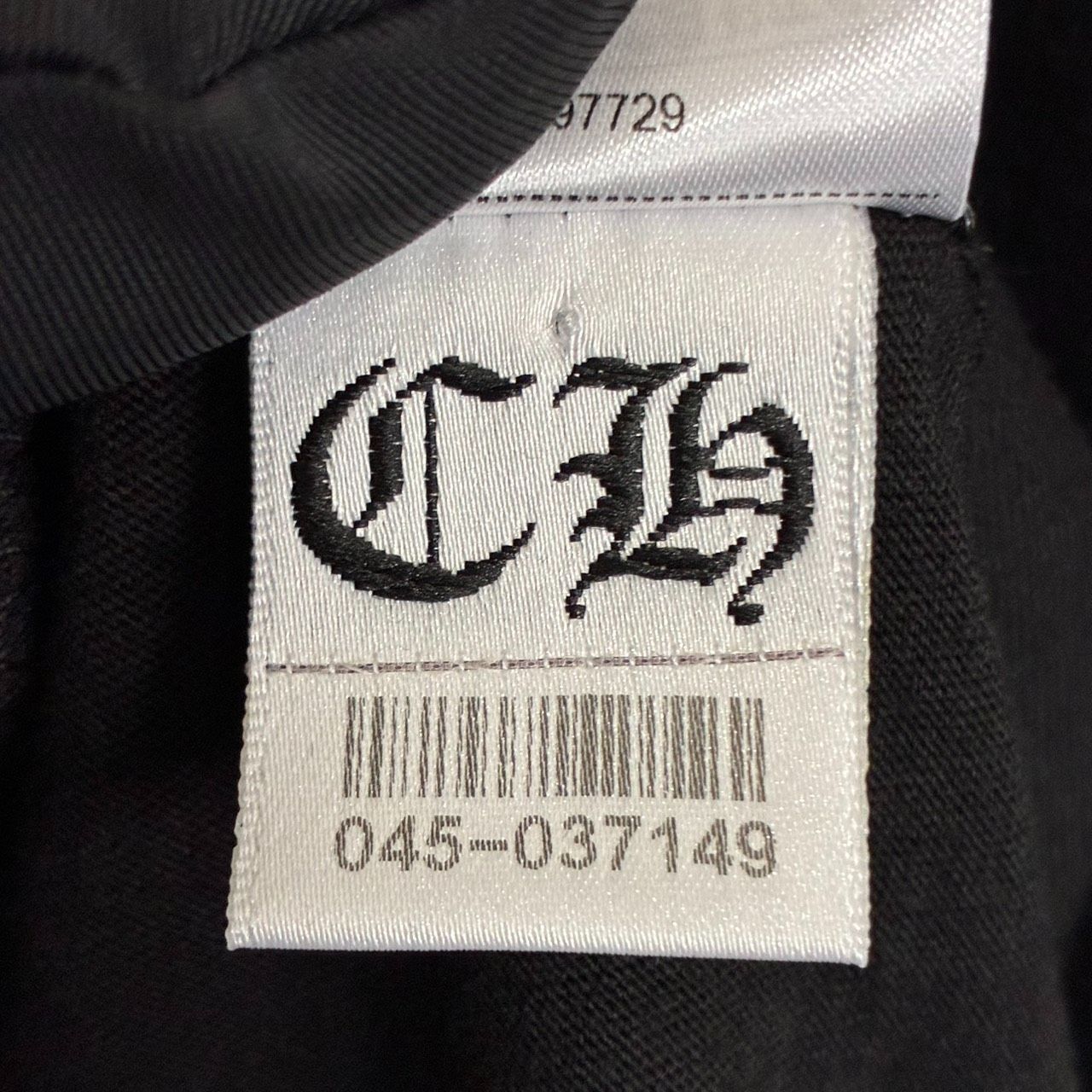 CHROME HEARTS Horse Shoe クロムハーツ ホースシュー 黒 ブラック 黄色 イエロー 半袖 Tシャツ トップス メンズ レディース XLサイズ 新品未使用 2588