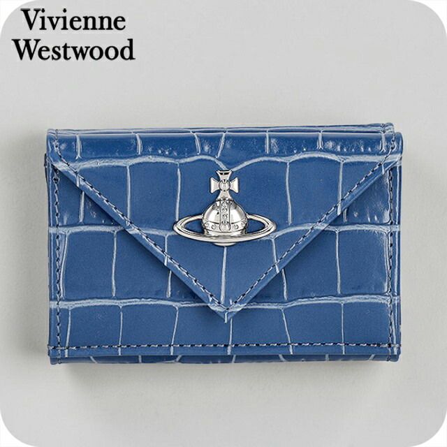 【新品】ヴィヴィアン・ウエストウッド Vivienne Westwood 財布 レディース 5115002EW-L0098 BLUE