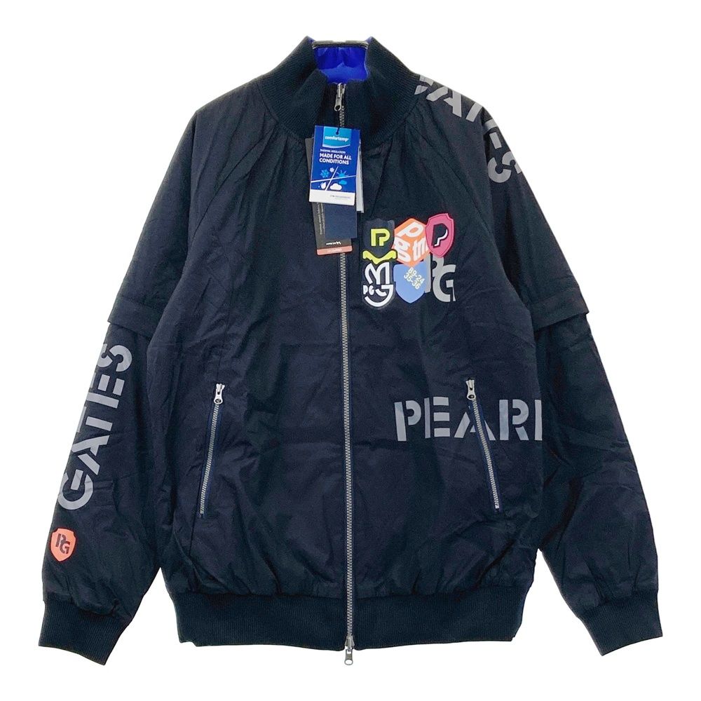 サイズ：2 PEARLY GATES パーリーゲイツ 2024年モデル リバーシブル 2WAY 中綿ジャケット ブラック系 [240101648422] ゴルフウェア レディース ストスト
