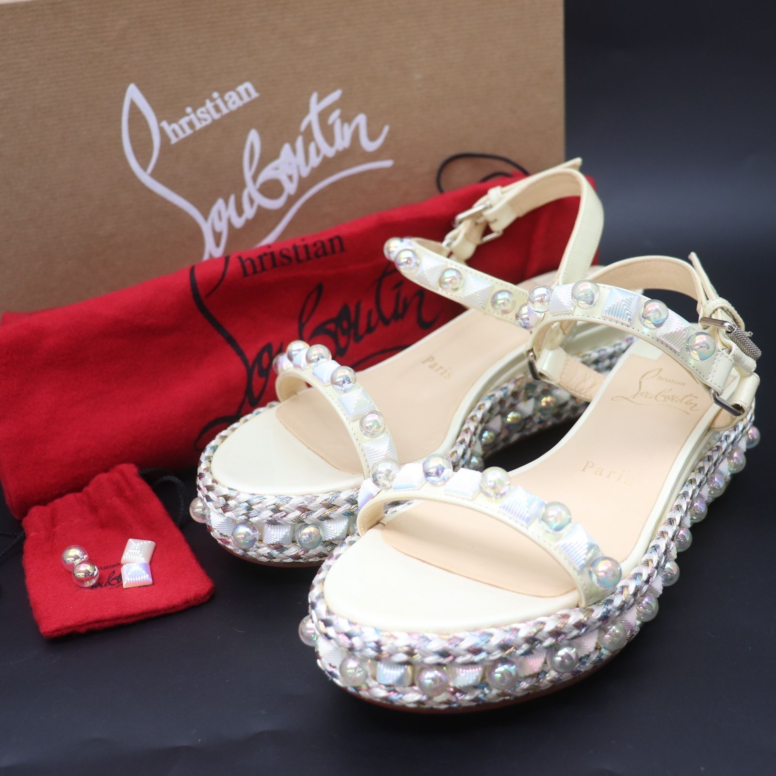 ITZUO3PSGP38 Christian louboutin クリスチャンルブタン CATACLOU 60