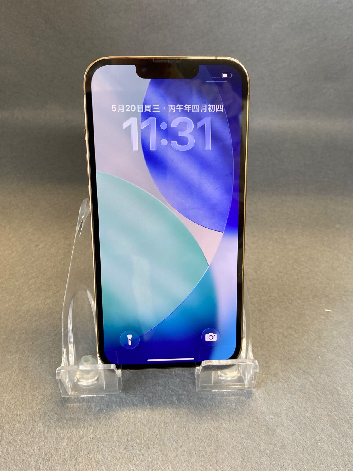 美品 国内版 SIMフリー iPhone13 Pro 128GB ゴールド色