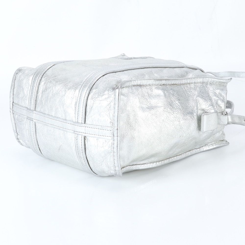 極美品 バレンシアガ バザール ショッパー 443096 レザー 2WAY 