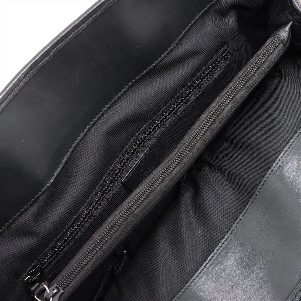 美品 グッチ グッチシマ 246410 レザー ビジネス バッグ 書類鞄