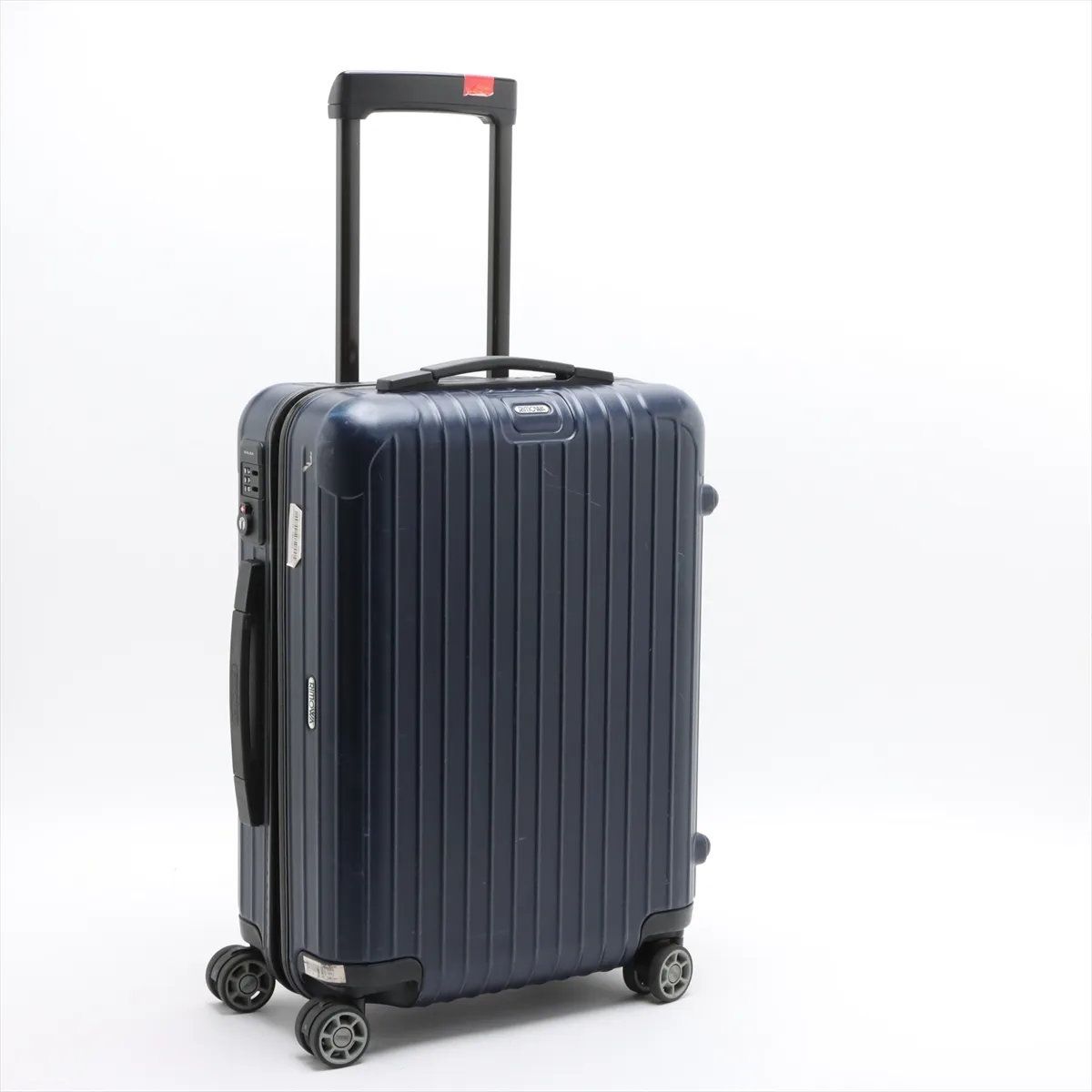 リモワ サルサ 4輪 スーツケース キャリーケース バッグ 出張 旅行 トランク ネイビー 紺 ブランド メンズ MMM EA53-7【中古】