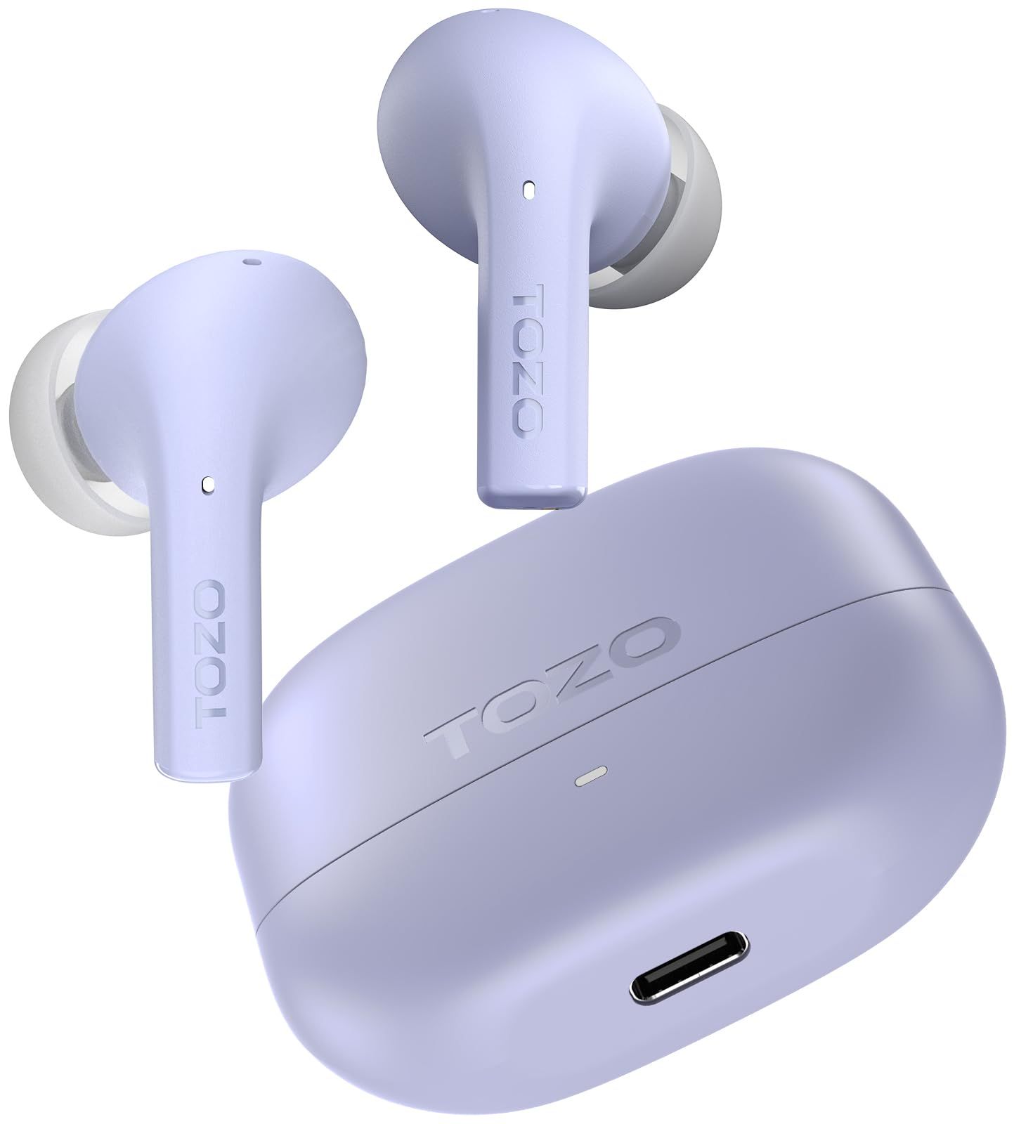 ☆新品☆TOZO E2 完全ワイヤレスイヤホン カナル型 ワイヤレスイヤホン Bluetooth 5.3対応 左右独立 インイヤー設計 安定した接続 低遅延 重低音 バランスの良い音質 クリアな音質 ノイズ低減内蔵マイク クリア通話 タッチ操 035909e1