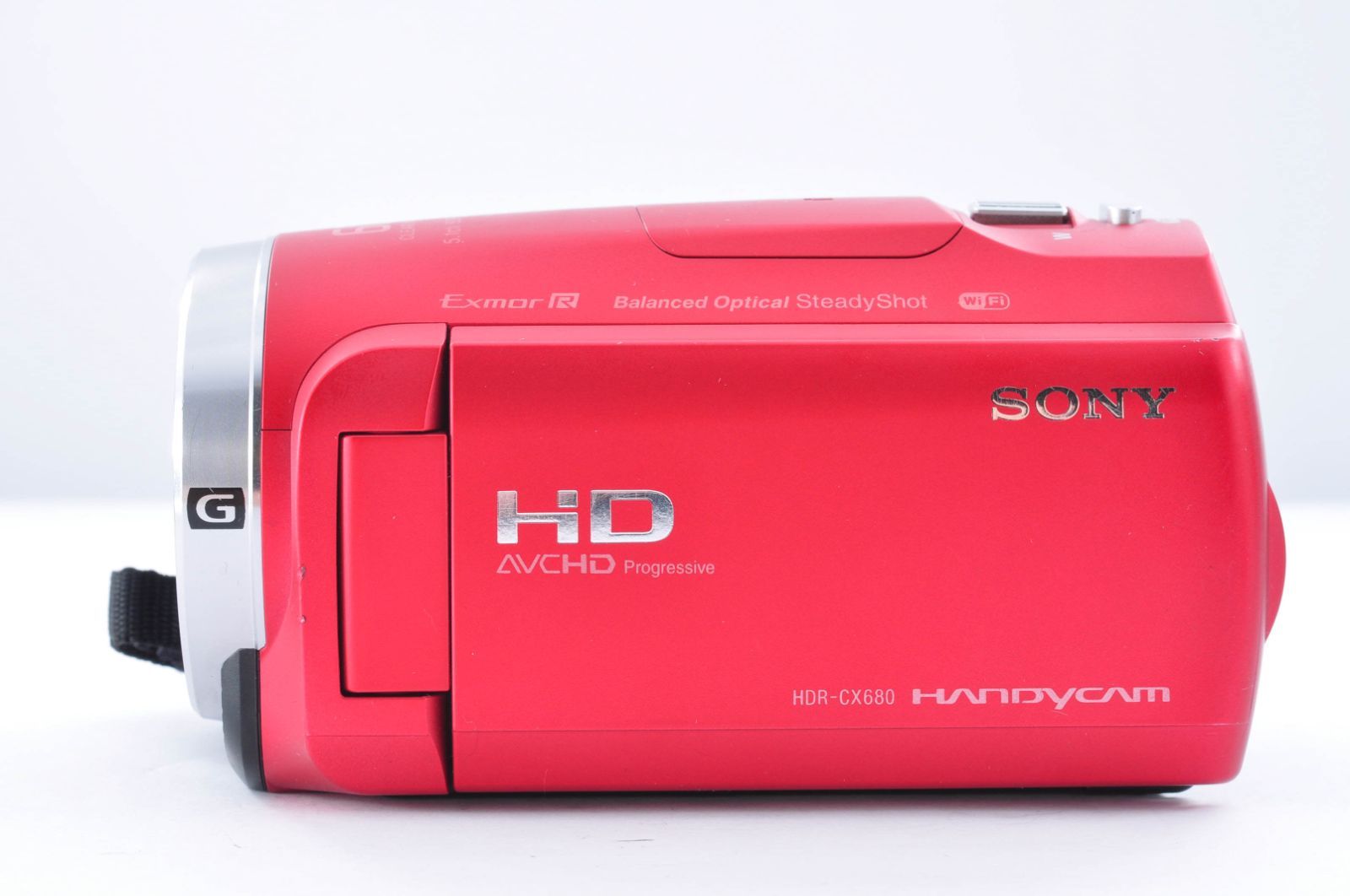 かぶさん専用】美品 SONY ビデオカメラ HDR-CX680 2018年製 レッド