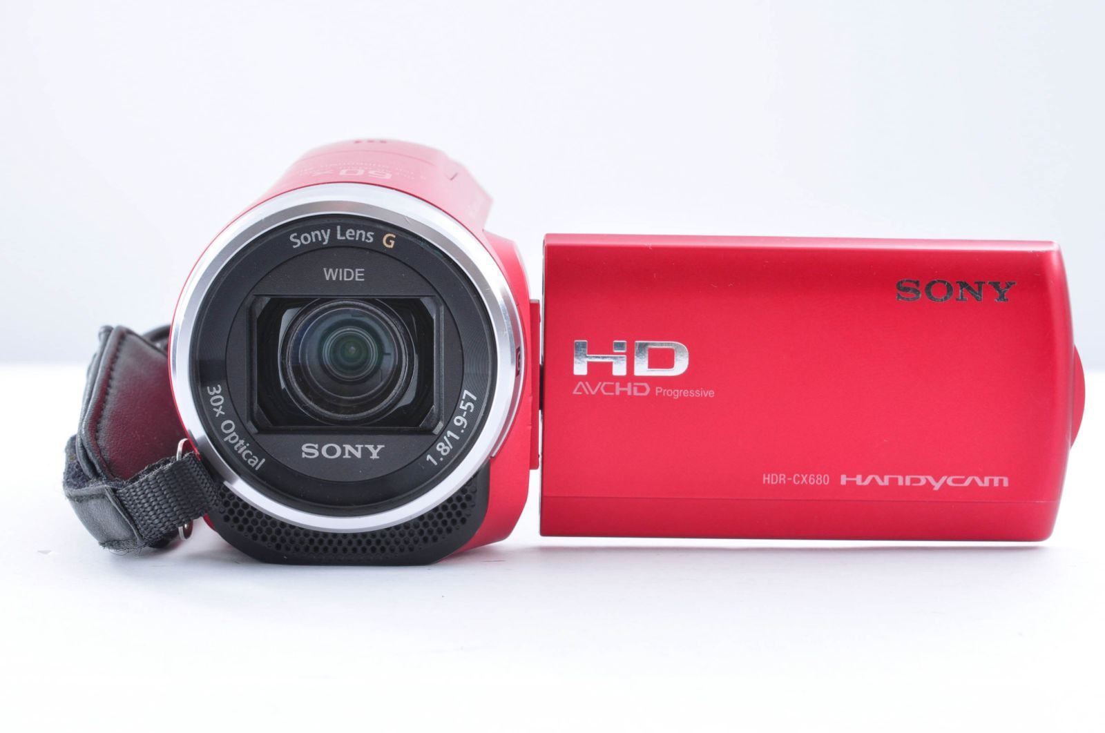 かぶさん専用】美品 SONY ビデオカメラ HDR-CX680 2018年製 レッド