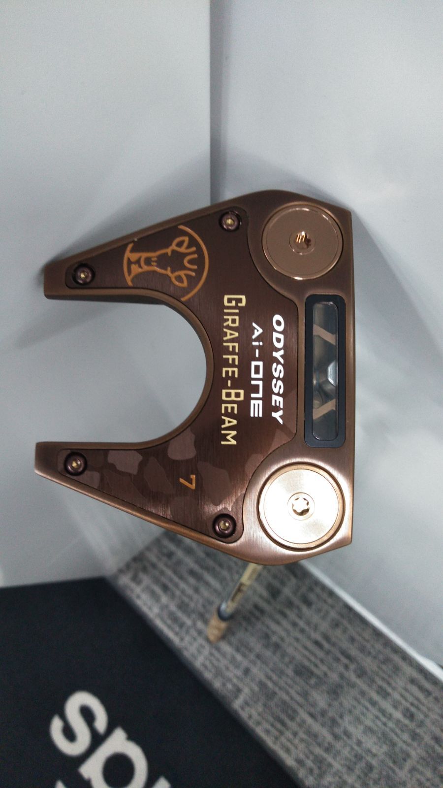 Pt【中古買取品　キリンパター】オデッセイ AI-ONE GIRAFFE-BEAM #7 パター メンズ 右用 STROKE LAB 90 スチール 34インチ 2025年モデル ODYSSEY 日本正規品 日本モデル ゴルフクラブ（浦安店）
