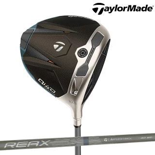 【硬さ：SR/R】テーラーメイド メンズ Qi4D MAX LITE ドライバー REAX 40 Mid Rotation Blue カーボンシャフト