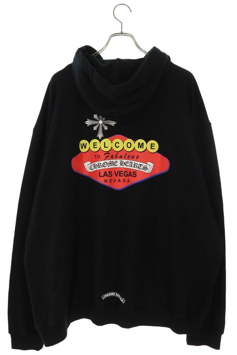クロムハーツ SWTSHRT HD PLVR LTD ラスベガス限定バックロゴプル