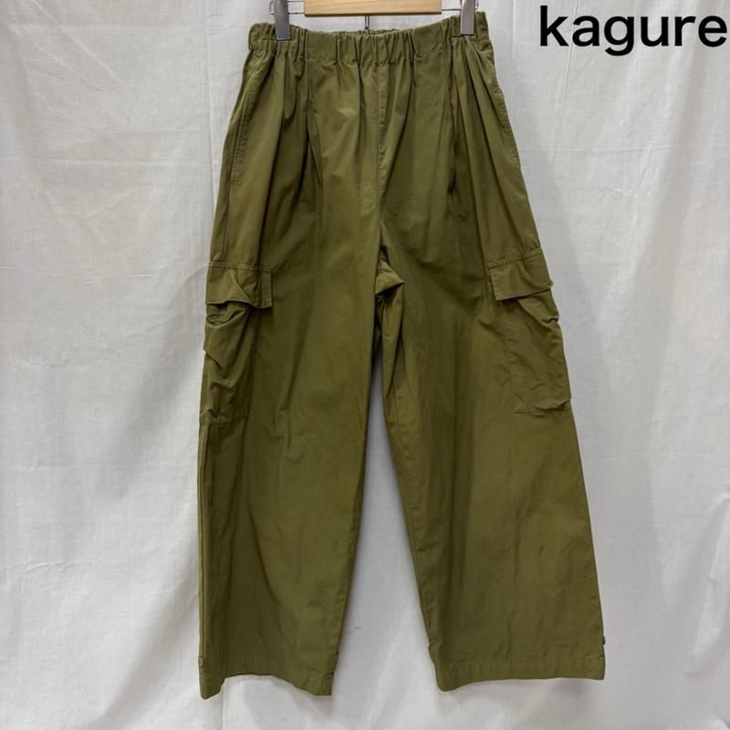 カグレ GA46-24M015 ユーティリティーイージーパンツ オリーブグリーン free レディース FREE ISItems【USED】【古着】【中古】50158228