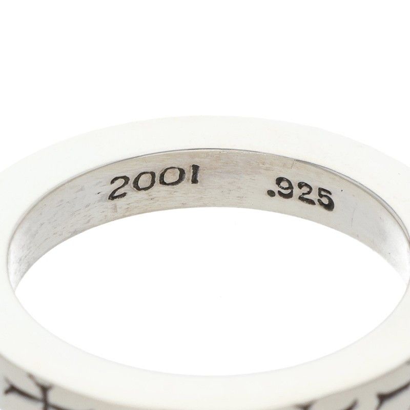 クロムハーツ 3mm SPACER FUCKYOU/3mmスペーサーファックユー シルバー 