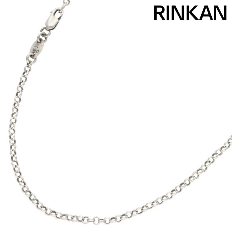 クロムハーツ NECKCHAIN R16/ロールチェーン16inch シルバーネックレス メンズ 16inch