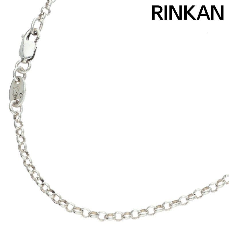 クロムハーツ NECKCHAIN R16/ロールチェーン16inch シルバーネックレス メンズ 16inch