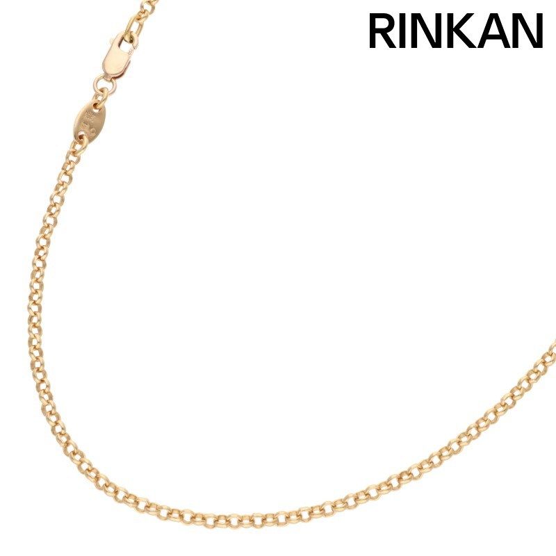 クロムハーツ 22K NECKCHAIN R24/ロールチェーン24inch ゴールドネックレス メンズ 24inch