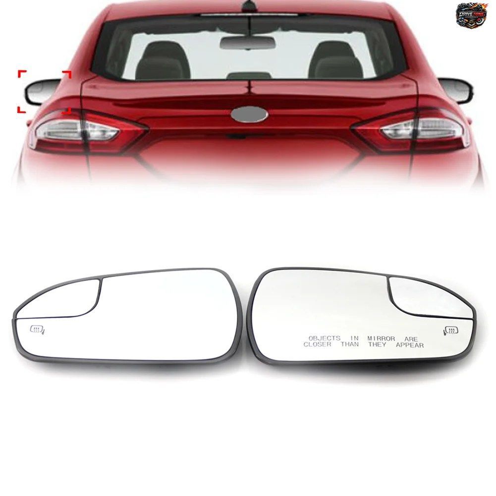 フォード モンデオ フュージョン 2013-2020 米国仕様専用 2個セット 車用ブラインドスポットレーンチェンジアシストヒーター付きバックミラ