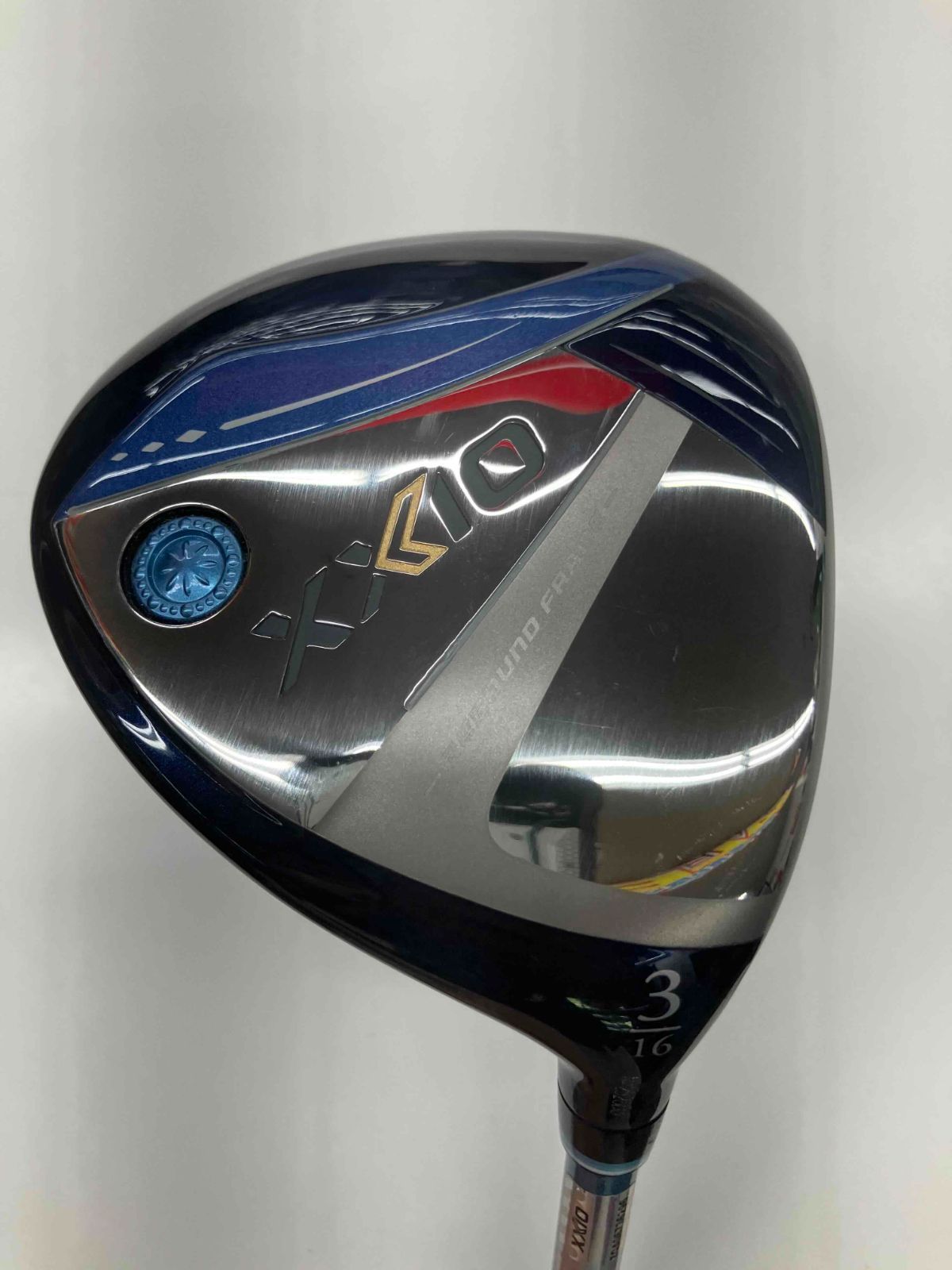 【中古美品】レディース　XXIO13フェアウェイウッド　3番　MP1300　硬さA　ネイビー