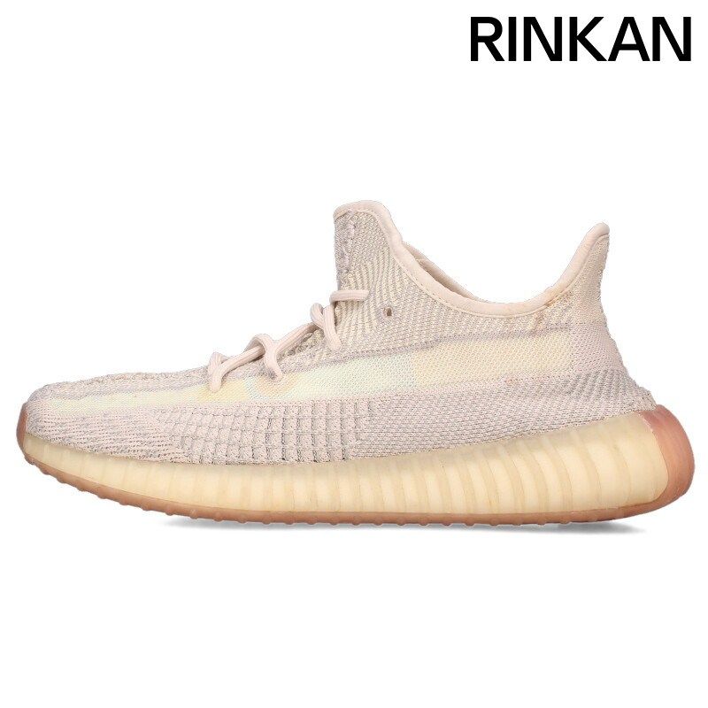 アディダス ×カニエウエスト Kanye West YEEZY Boost 350 V2 Citrin FW3042 イージーブーストシトリンスニーカー メンズ 27.5cm