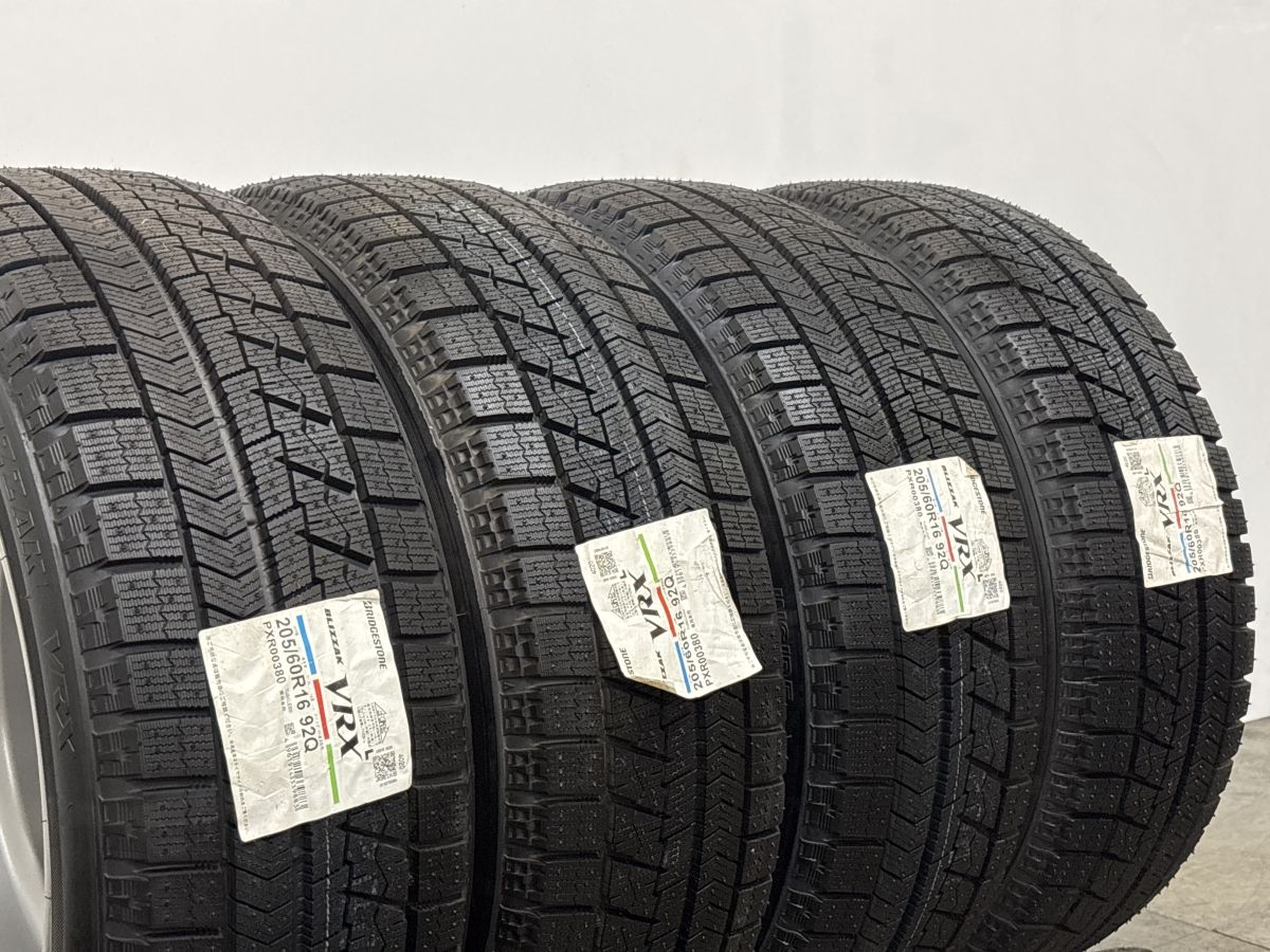 M4さん専用④格安！2020年バリ山！ブリヂストンブリザックVRXセレナ等 美品】バルミナ 16in 6.5J +48 PCD114.3 ブリヂストン ブリザック VRX