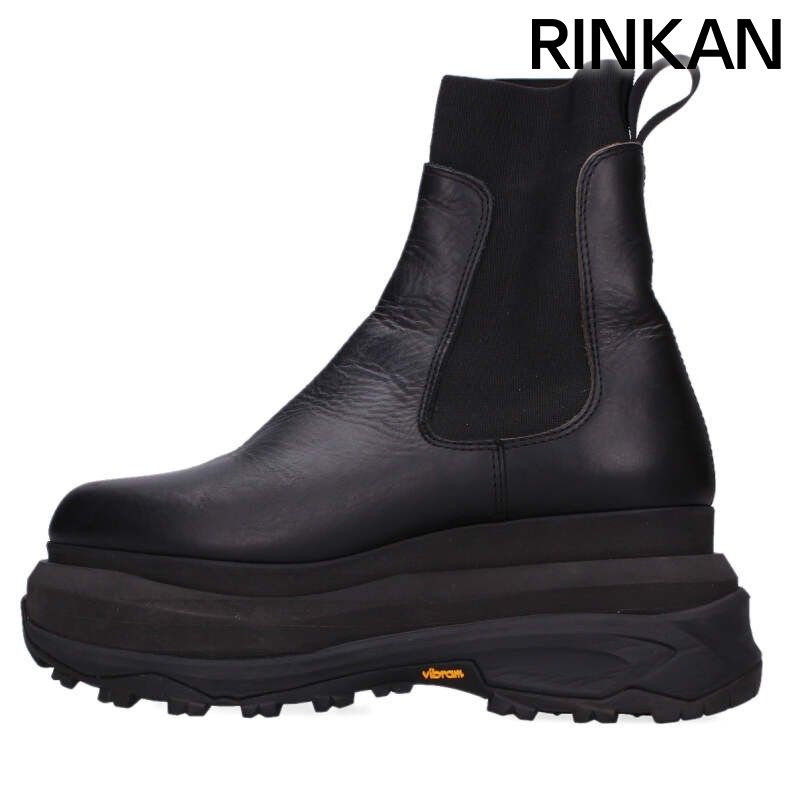 サカイ Chelsea Boots/23-03227M Vibramソール/レザーチェルシーブーツ メンズ 40