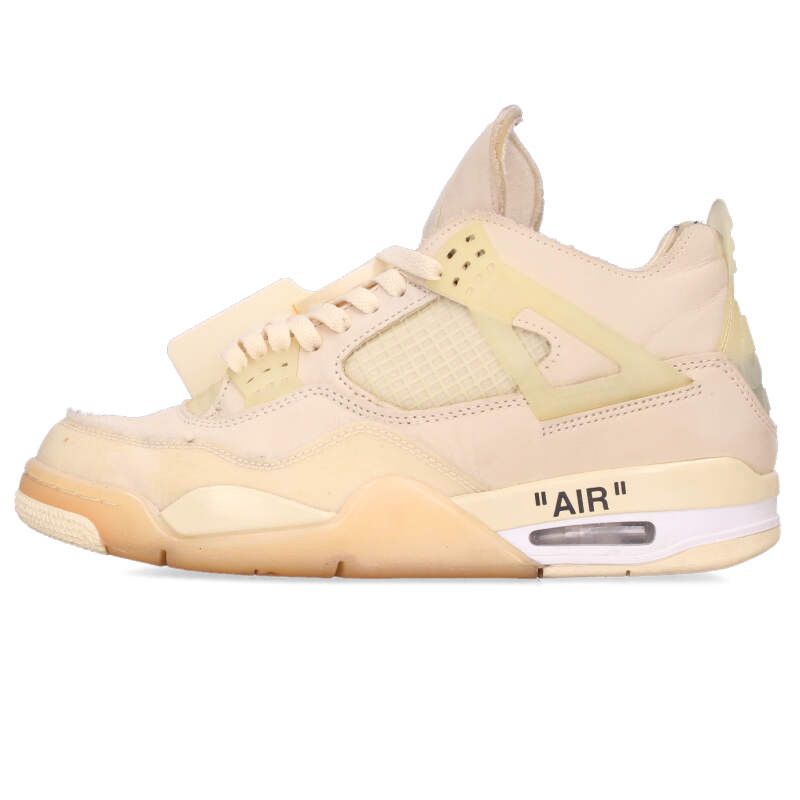 ナイキ オフホワイト WMNS AIR JORDAN 4 RETRO SP SAIL CV9388-100 