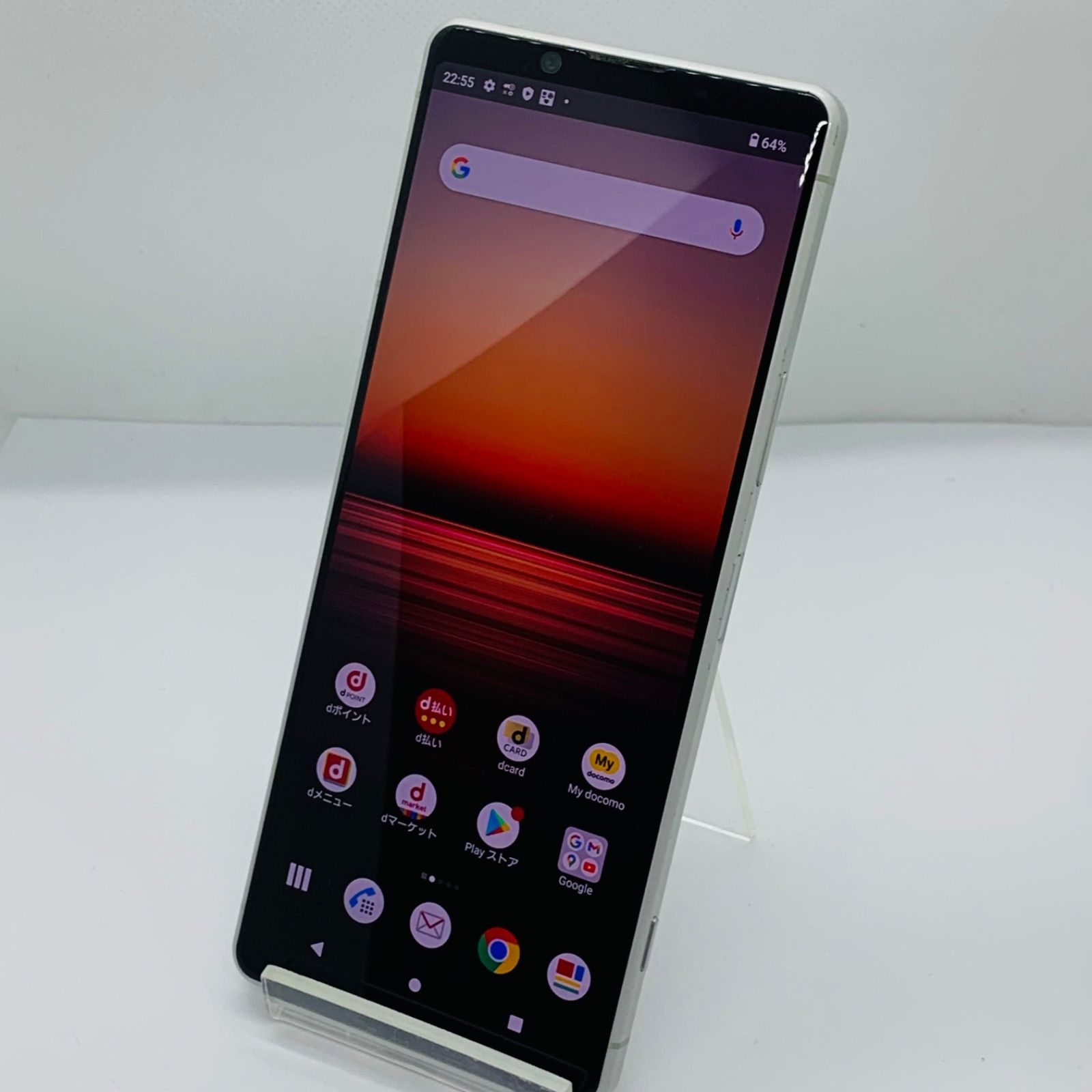★【訳あり品】Softbank AQUOS wish 64GB A103SH チャコール 5,375円