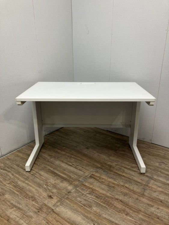 スカエナ　5-110-6710　SC/FP平 SFP1100 ウチダ　デスク 中古品】ウチダ スカエナシリーズ 1100平デスク 5-110-6710 ホワイト