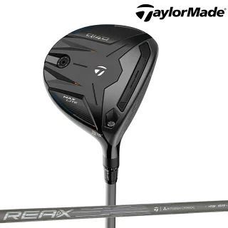 【硬さ：R】テーラーメイド メンズ Qi4D MAX LITE フェアウェイウッド REAX 45 カーボンシャフト