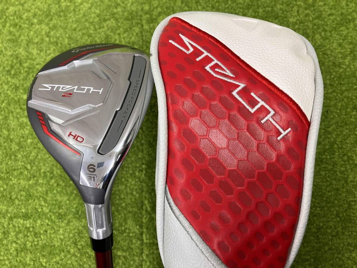 TaylorMade テーラーメイド STEALTH2 HD Ladies ユーティリティ ゴルフクラブ レディース ヘッドカバー付