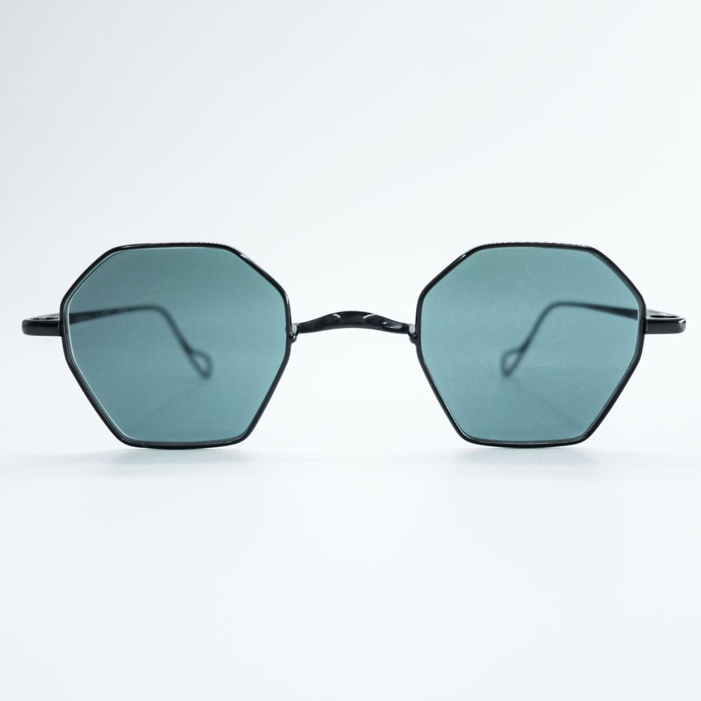 Buddy Optical オクタゴン サングラス ais メガネ ブラック P.E.O.T.W AG チタンフレーム 日本製